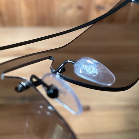 Prada Rectangle Sunglasses Black main image 13